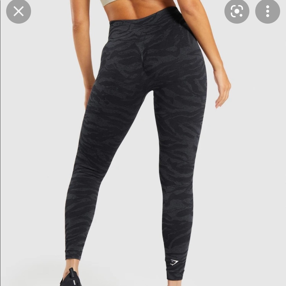 Gymshark NWOT Adapt Animal Seamless Leggings - Black